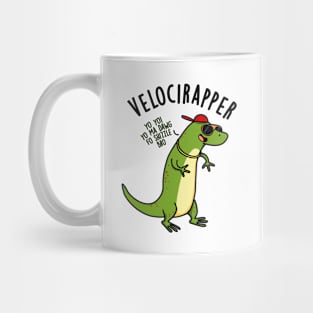 Veloci-rapper Funny Dinosaur Puns Mug